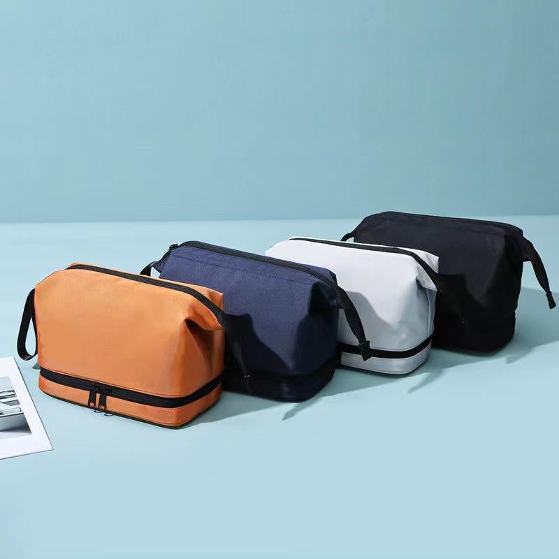 Large Travel Cosmetic Bag – Water-Resistant Organizer for Toiletries & Makeup
