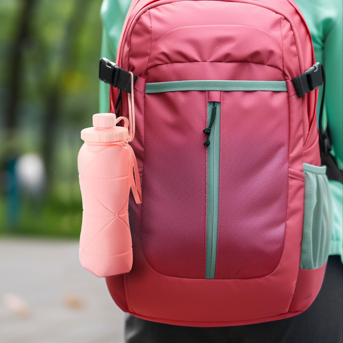 Collapsible Water Bottle (600ml) Packingsmarter™