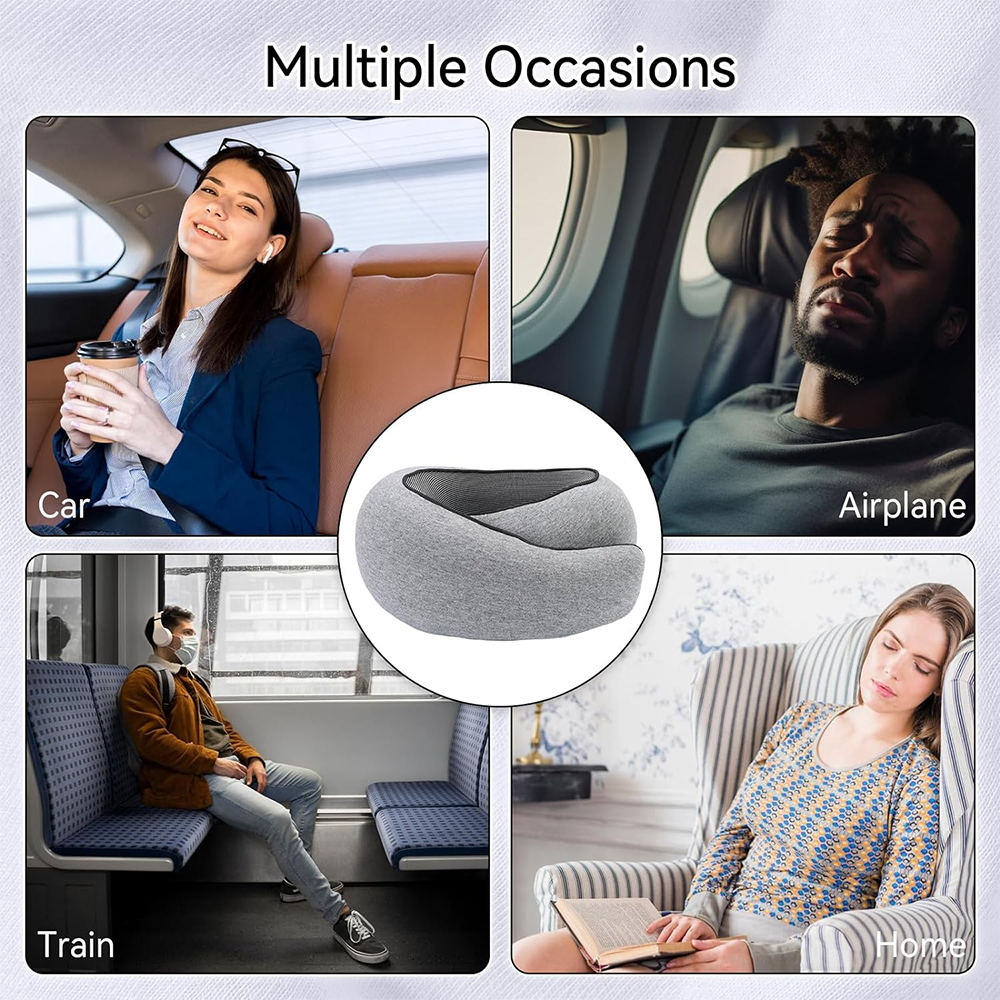 Packingsmarter™ Memory Foam Travel Neck Pillow